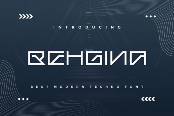 Behgina: The Modern Display Font for Creative Projects