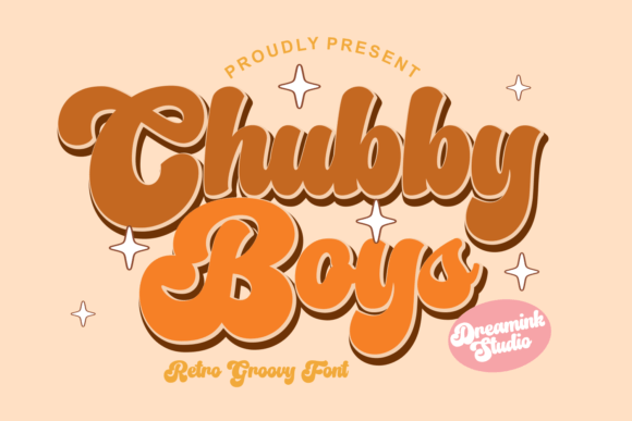 Chubby Boys: A Friendly Display Font for Creative Projects