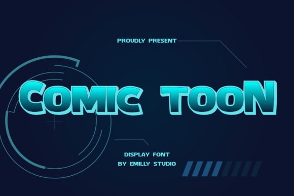 Comic Toon: A Joyful Display Font for Creative Projects