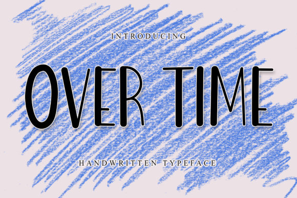 Discover the Clean, Modern Appeal of Over Time Font