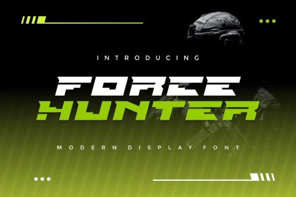 Force Hunter: A Bold Font for Modern Design