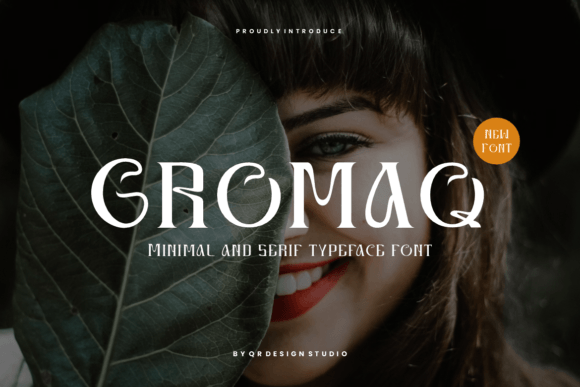 Gromaq: A Bold Display Font for Creative Impact