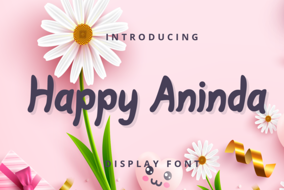 Happy Aninda: A Playful Font for Joyful Designs