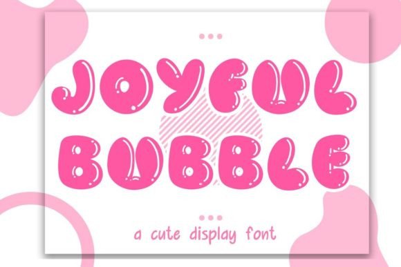 Joyful Bubble: A Playful Font for Vibrant Designs