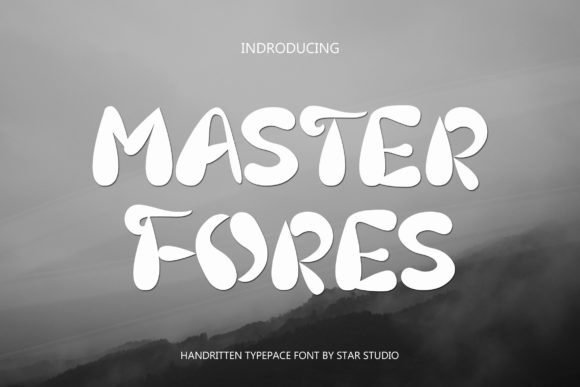 Master Fores: A Cool Urban Font for Bold Designs