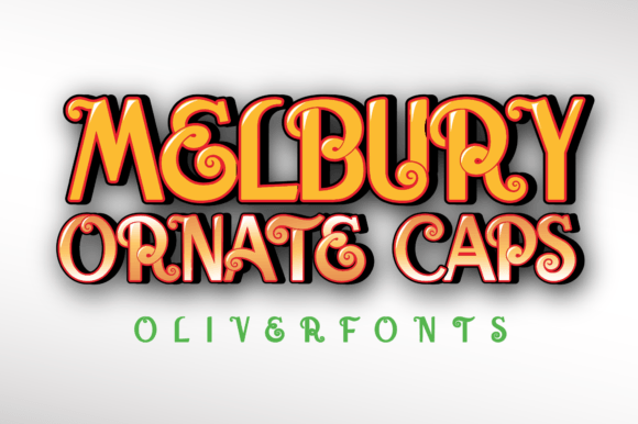 Melbury Ornate: A Display Font for Joyful Design