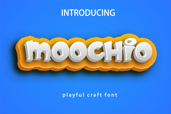 Moochio: A Playful Font to Brighten Your Designs