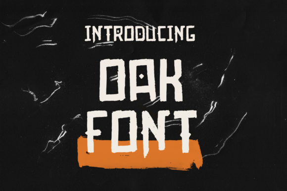 Oak: The Bold Vintage Display Font for Powerful Designs