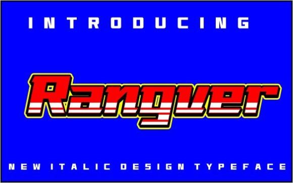 Rangver: The Modern Display Typeface for Dynamic Designs
