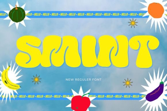 Smint: A Friendly Display Font for Playful Designs